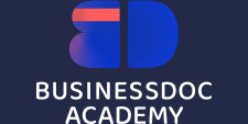 Das Logo der Businessdoc Academy bei dem Dr. Markus Schürkens Referent ist.